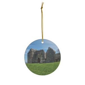 Ceramic Ornament, 1-Pack. Weobley Castle