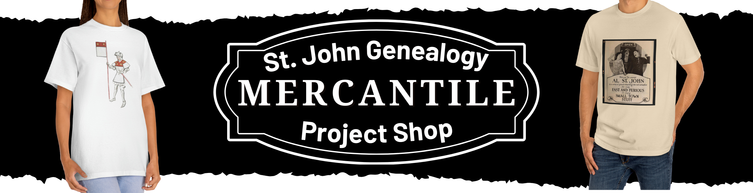 St. John Genealogy Mercantile Project Shop